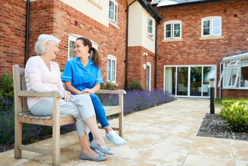 An assisted living home.