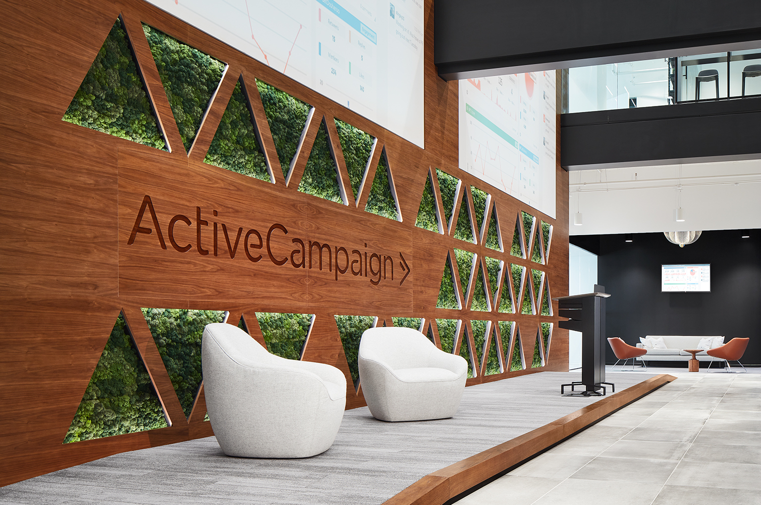 ActiveCampaign office lobby