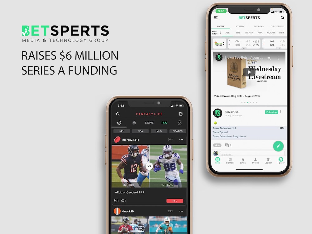 Betsperts and Fantasy Life apps on smartphone screens