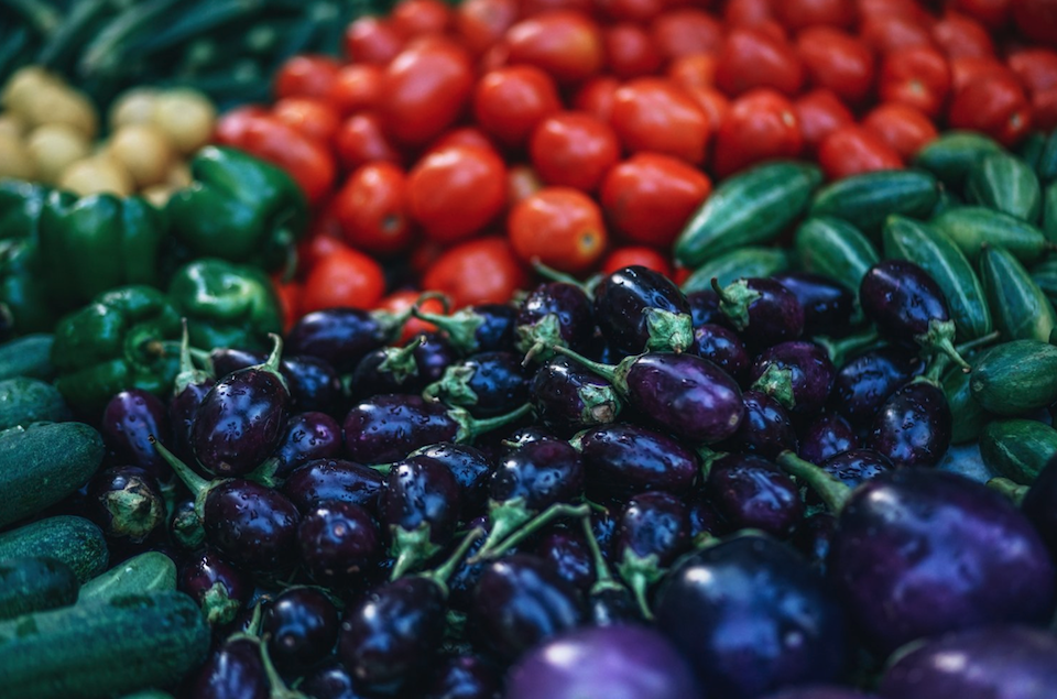ChefHero photos of multiple bright vegetables