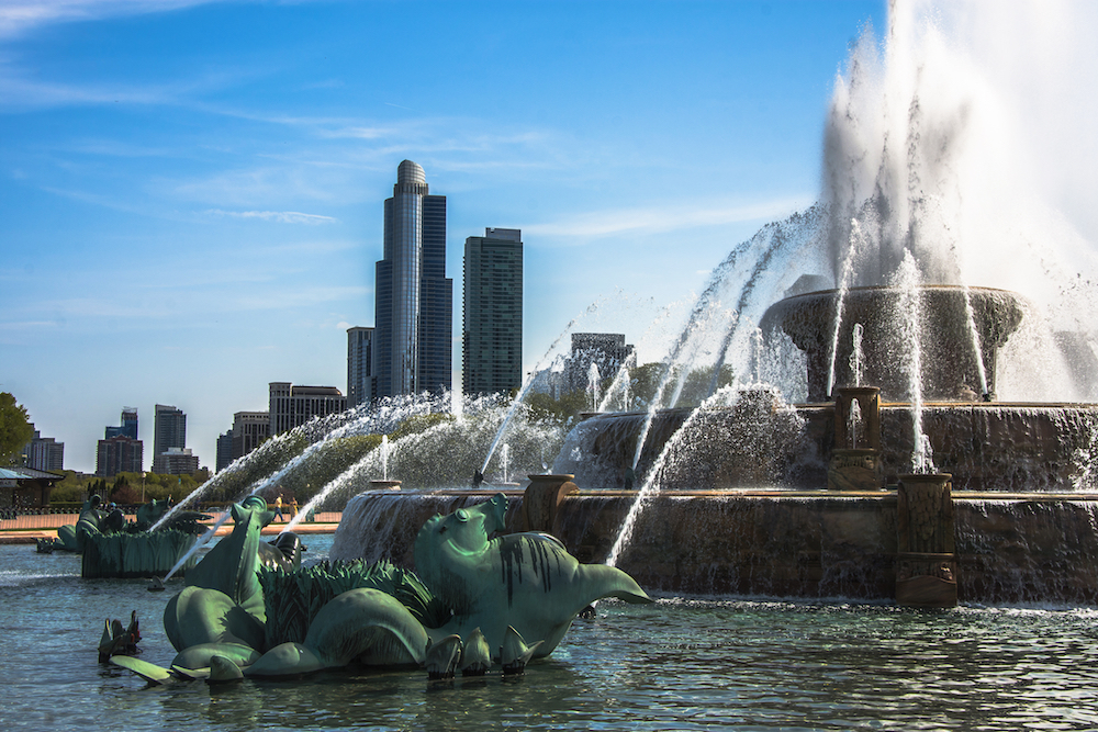 Chicago buckingham fountain