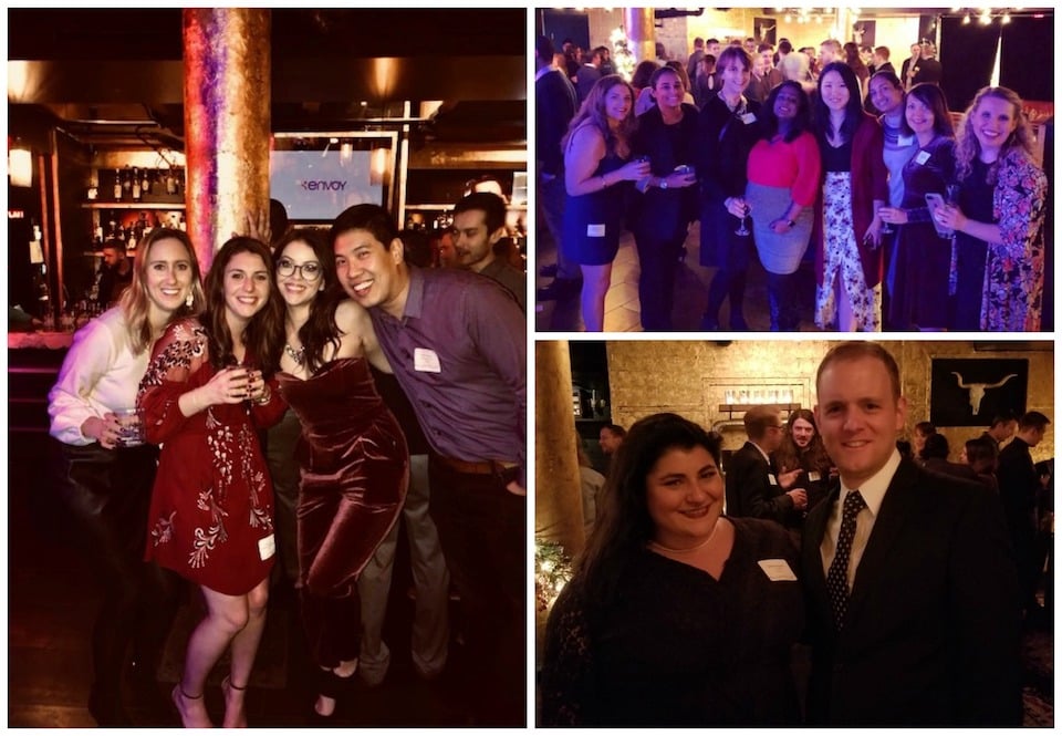 Envoy Global Chicago tech company 2018 holiday party