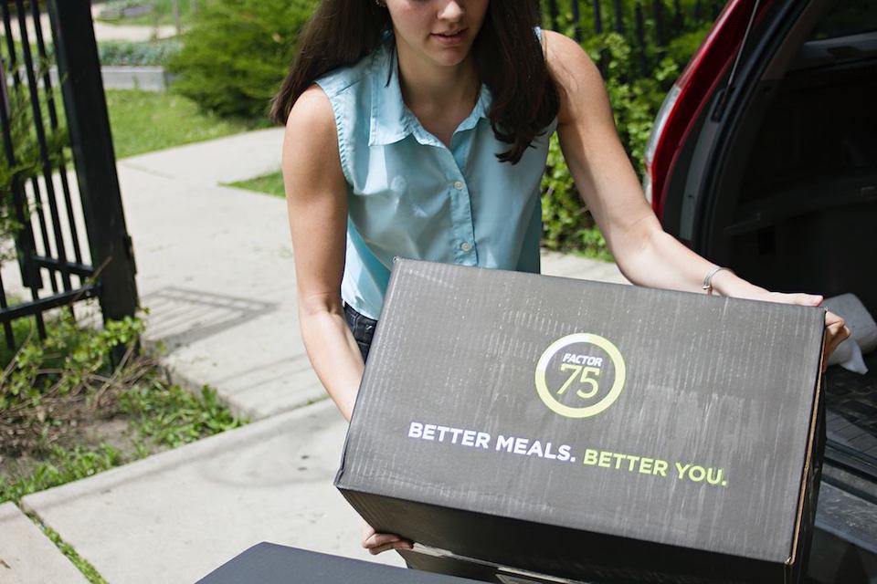 Factor 75 Chicago meal kit delivery company