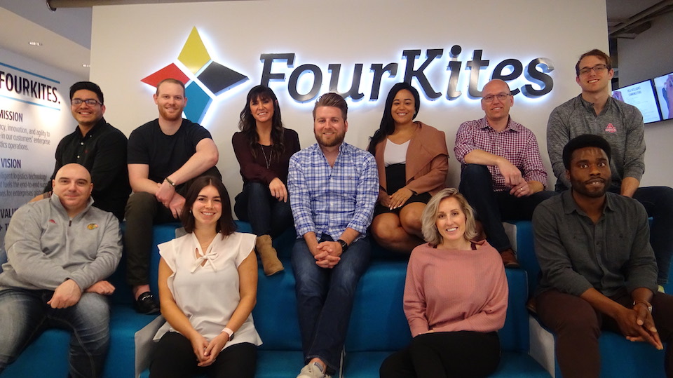 FourKites sales team in group photo