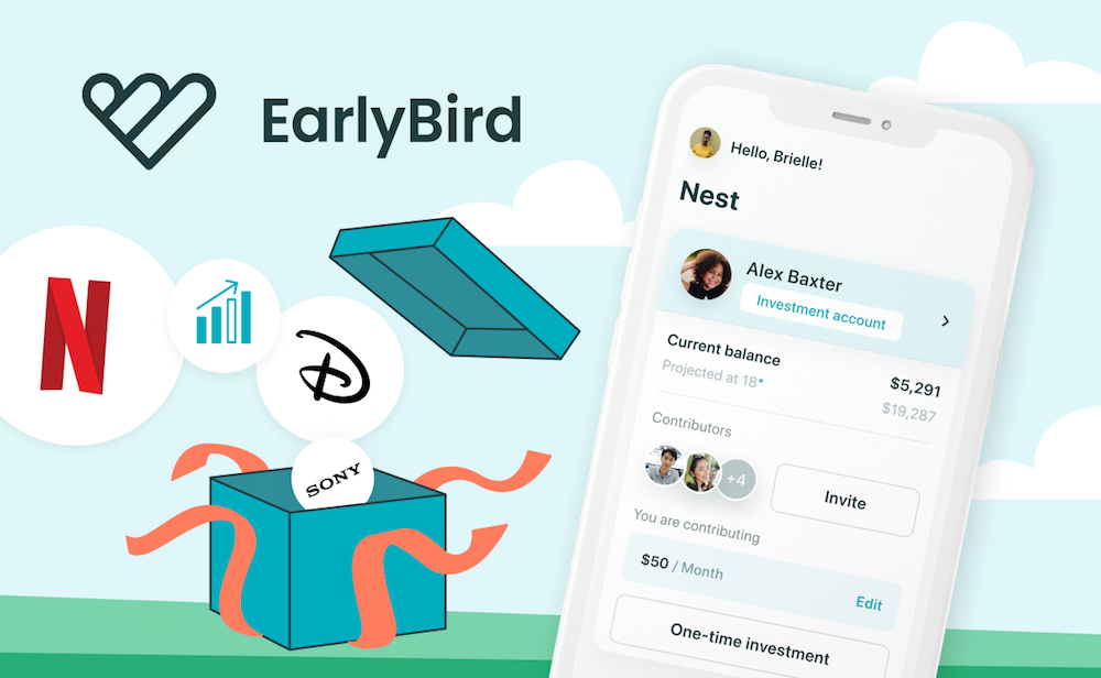 EarlyBird app on smartphone