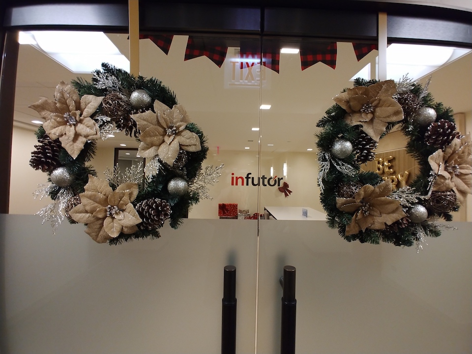 Infutor Chicago team holiday party 2017