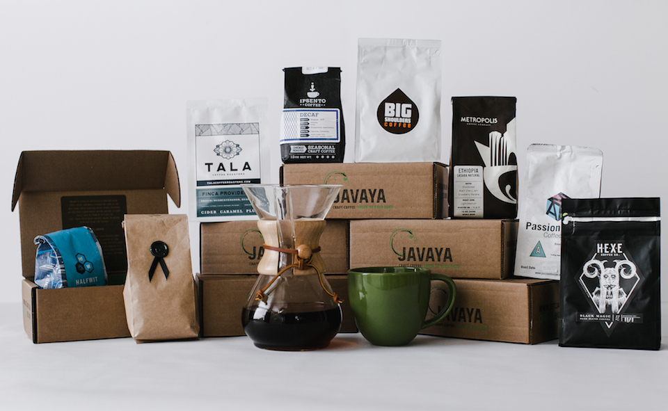 Javaya coffee products