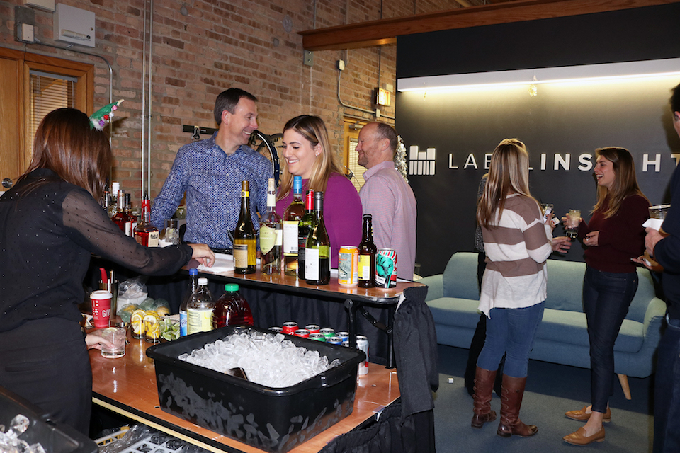 Label Insight Chicago holiday party 2017