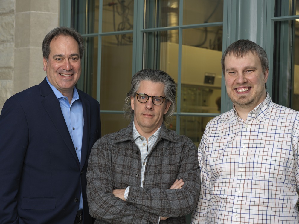 Mattiq Co-founder Chad Mirkin, CEO Jeff Erhardt, and CTO Andrey Ivankin.