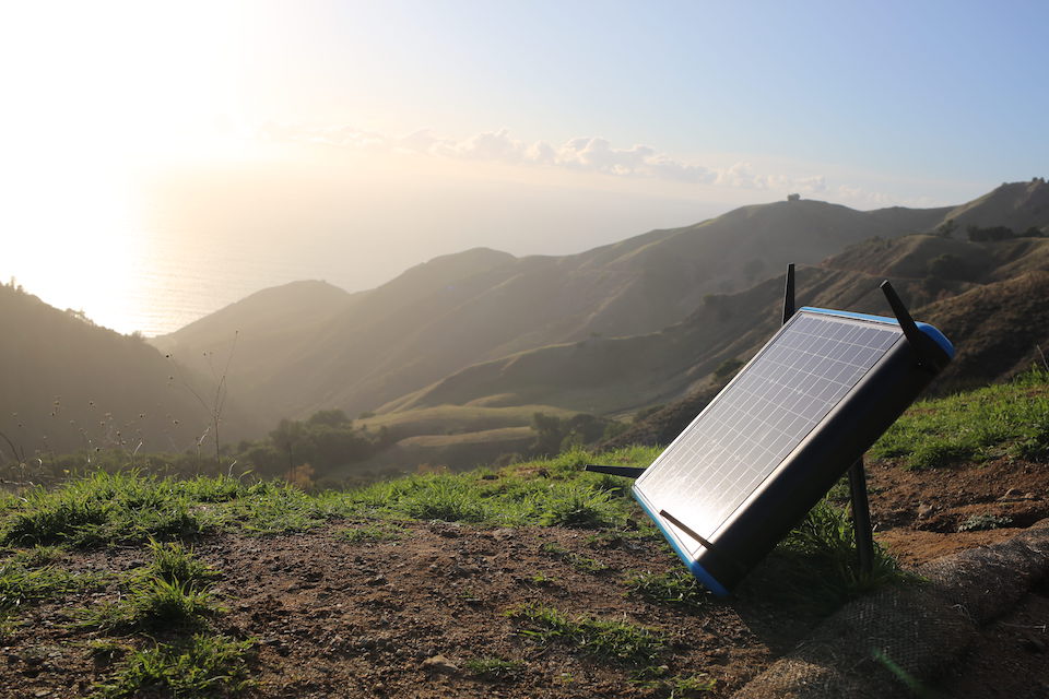 Mesh++ node with mountain-scape in the background