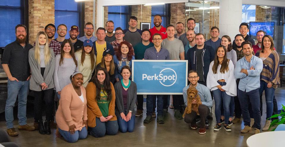PerkSpot team in group photo