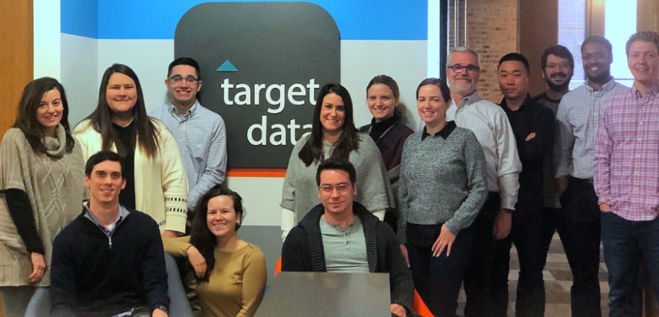 Target Data team in group photo