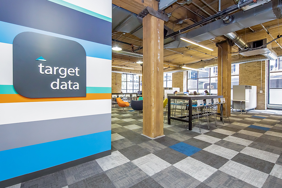 Target Data interior Chicago startup