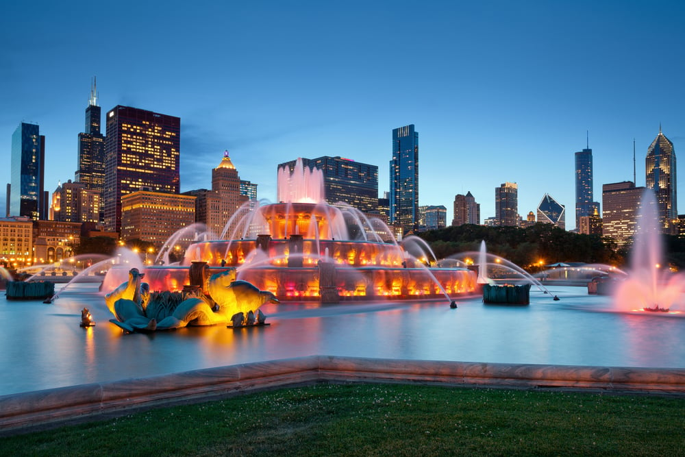 Photo of Chicago skyline