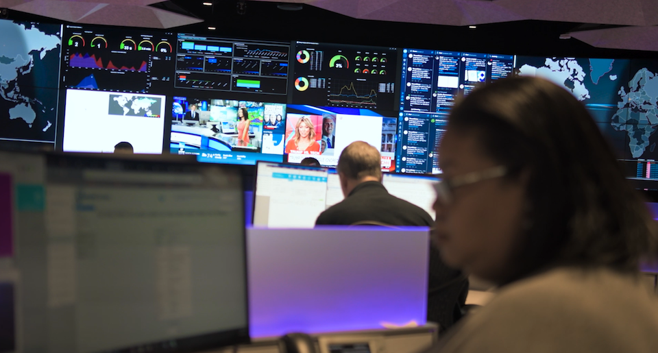 Shot of Trustwave screens in Fusion Command Center