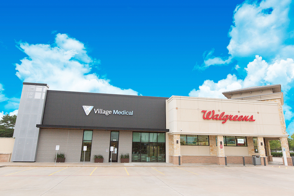 A Walgreens location with attached VillageMD