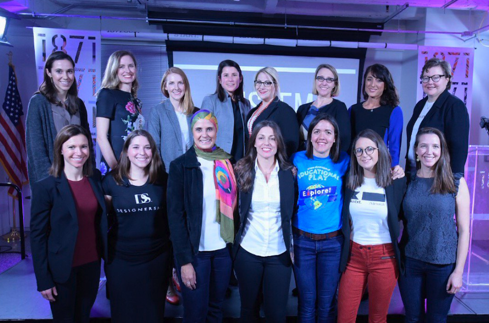 Female entrepreneurs in the eighth cohort of WiSTEM