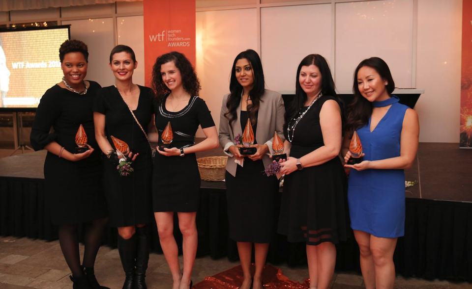 Women Tech Founders awards winners