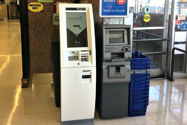 One of DigitalMint's cryptocurrency ATMs.