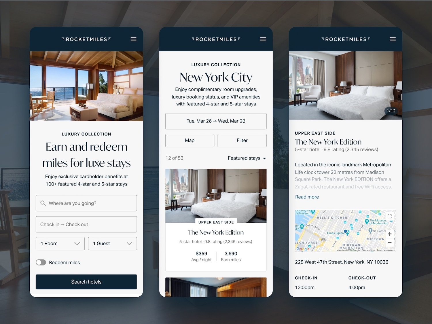 Rocketmiles exemplifies the discoverability challenges of a travel site.