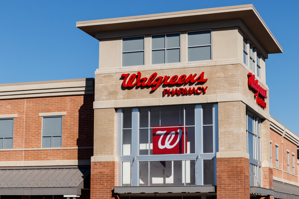 A photo of a Walgreens pharmacy