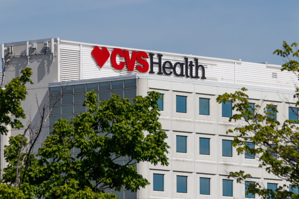 The exterior of a CVS Health building.
