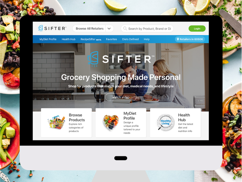 Sifter website home page