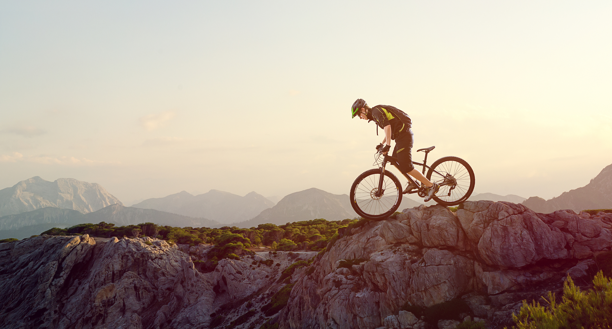 mountain biker