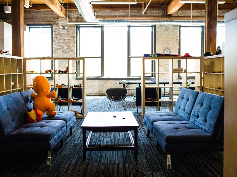 The Nerdery office sofas