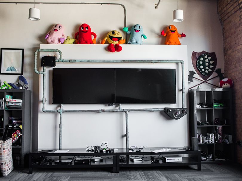 The Nerdery game room